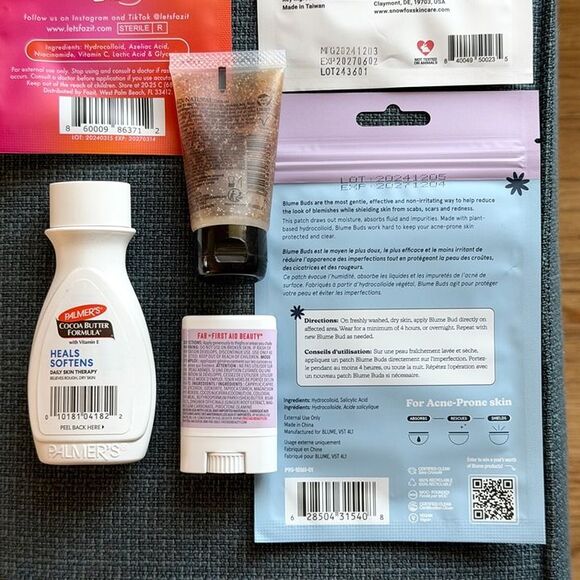 NEW Face & Body Skincare Bundle Self Care Daily Basics Problem Skin Travel Sizes - Picture 11 of 12